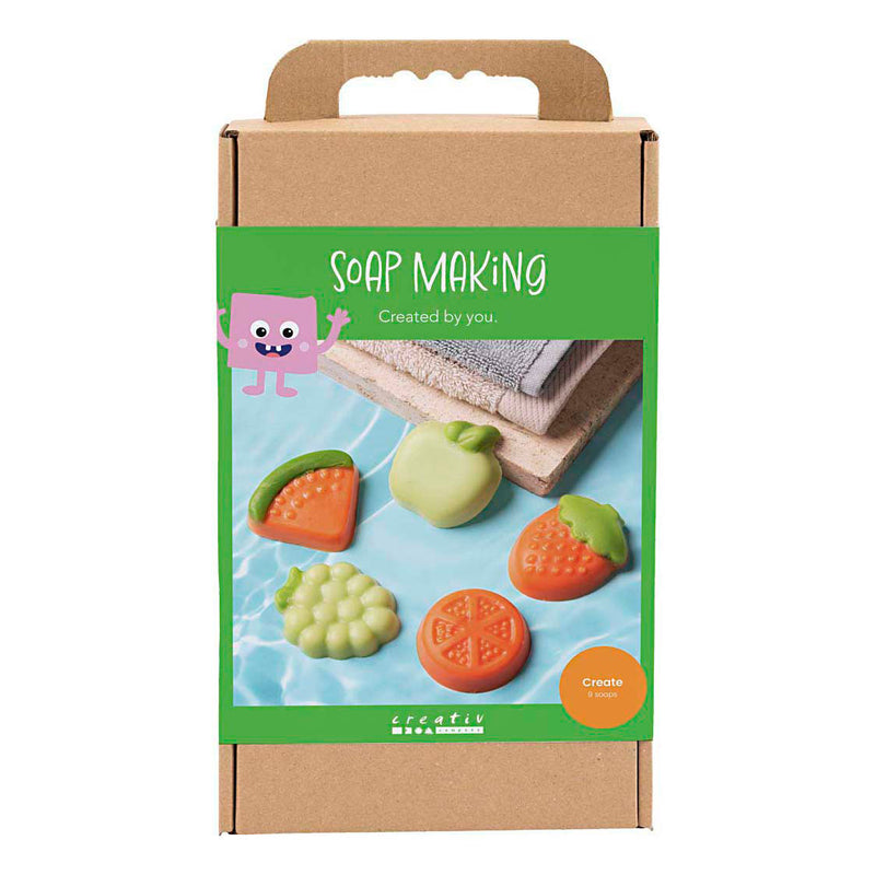 Load image into Gallery viewer, Creativ company http: www.cchobby.nl hobbyset-zeep-maken-fruit-groen-oranje-1-doos
