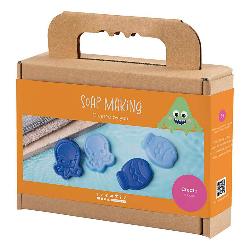 Afbeelding laden in galerijviewer, Creativ company https: www.cchobby.nl hobbyset-zeep-maken-zeedieren-blauw-1-doos
