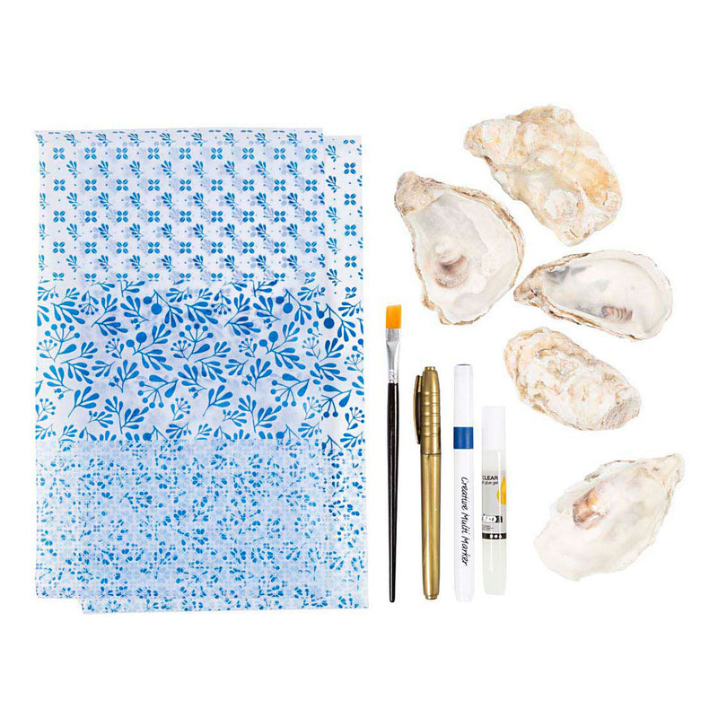 Afbeelding laden in galerijviewer, Creativ company https: www.cchobby.nl hobbyset-decoupage-oesterschelpen-blauw-1-doos
