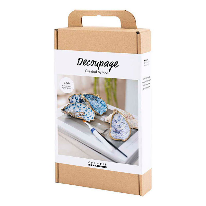 Load image into Gallery viewer, Creativ company https: www.cchobby.nl hobbyset-decoupage-oesterschelpen-blauw-1-doos
