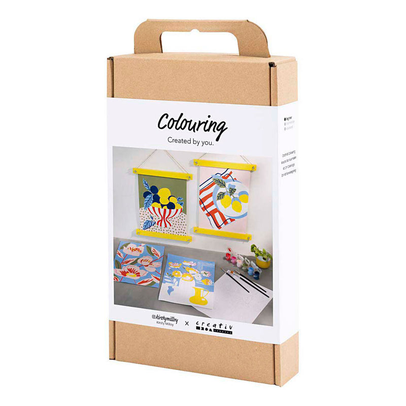 Load image into Gallery viewer, Creativ company hobbyset kleuren schilderen volgens cijfers acrylverf
