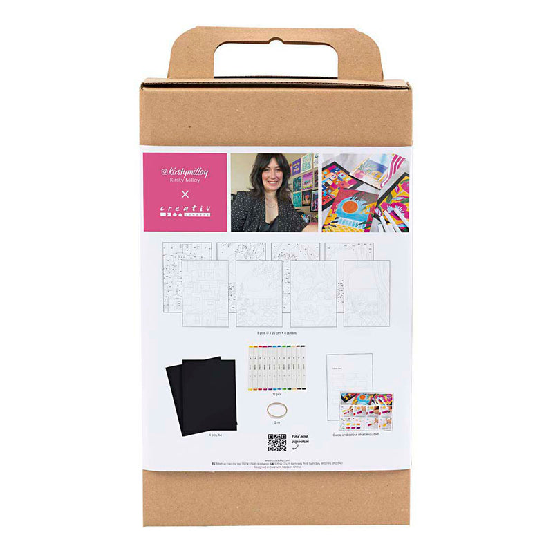Load image into Gallery viewer, Creativ company hobbyset kleuren schilderen volgens cijfers markeerstiften
