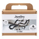 Creativ company http: www.cchobby.nl mini-hobbyset-sieraden-halsketting-en-oorbellen-zwart-wit-1-doos