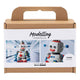 Creativ company mini hobbyset robot boetseren blauw grijs en rood