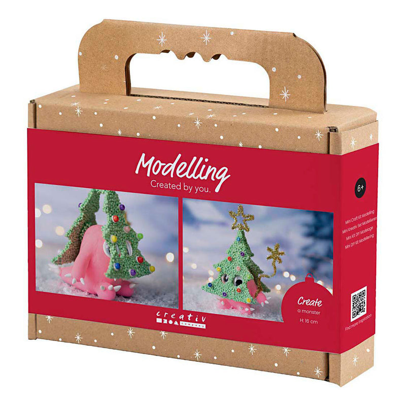 Load image into Gallery viewer, Creativ company mini hobbyset boetseren kerstboommonster
