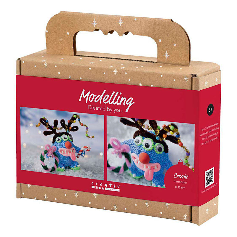 Load image into Gallery viewer, Creativ company mini hobbyset boetseren rendiermonster
