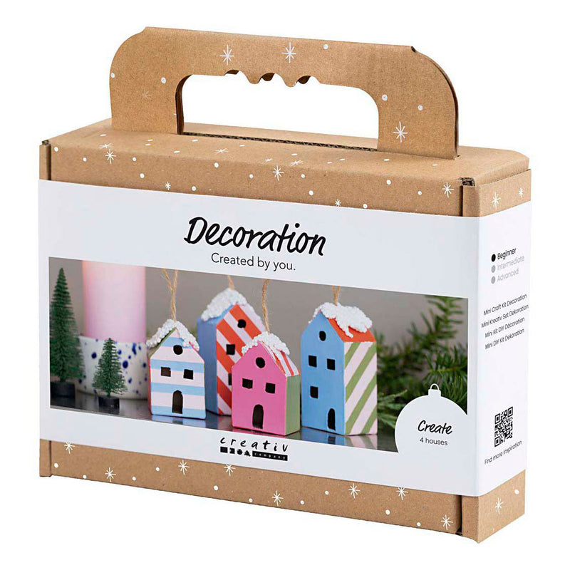 Load image into Gallery viewer, Creativ company mini hobbyset decoratie huizen kleurrijk
