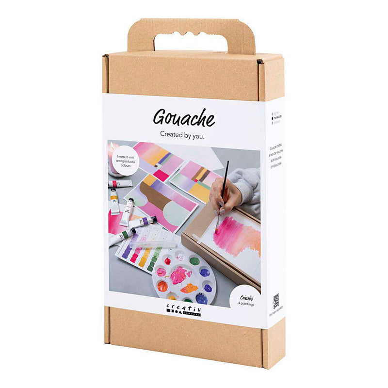 Load image into Gallery viewer, Creativ company hobbyset gouache schilderijen
