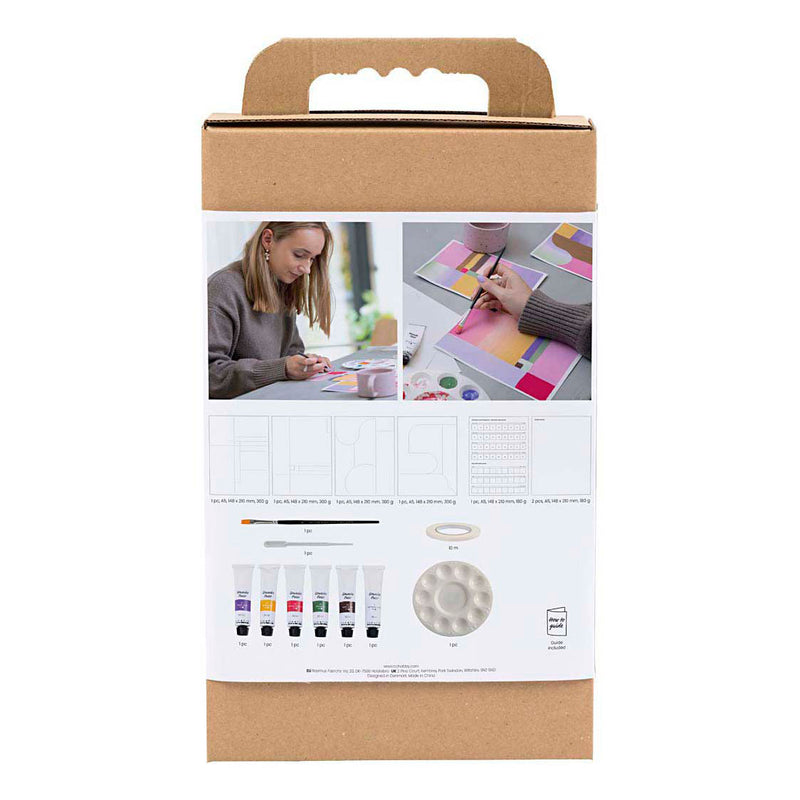Load image into Gallery viewer, Creativ company hobbyset gouache schilderijen
