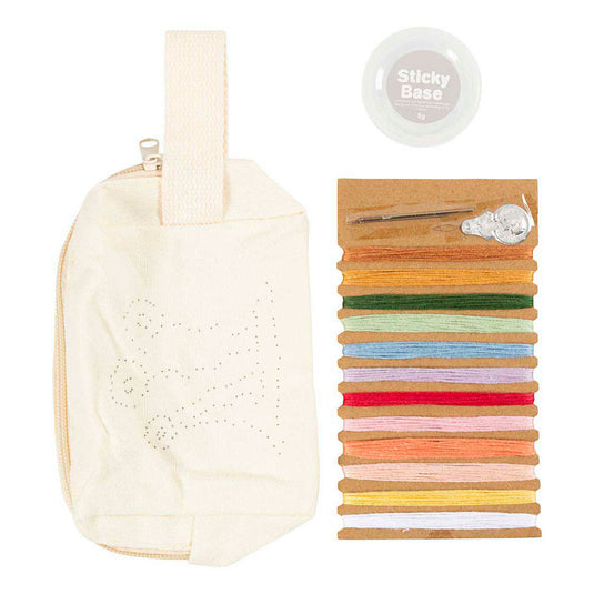 Creativ company http: www.cchobby.nl mini-hobbyset-borduurwerk-make-uptas-creme-1-doos
