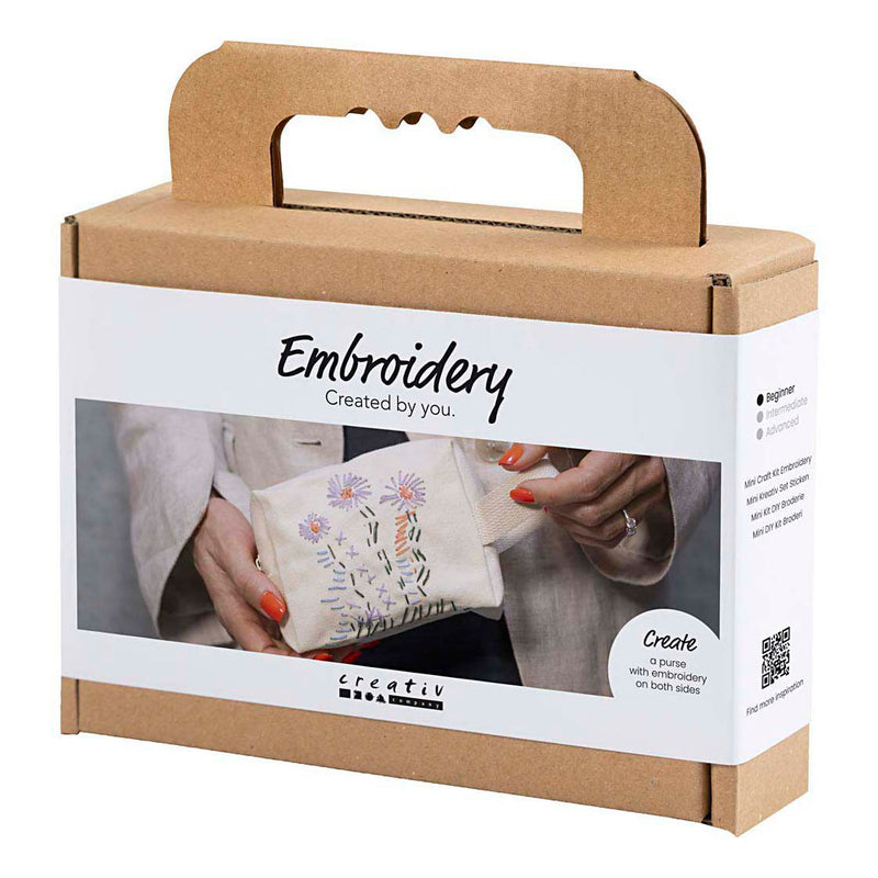 Load image into Gallery viewer, Creativ company mini hobbyset borduurwerk make-up tas
