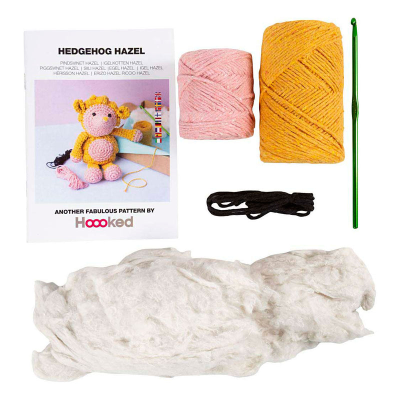 Afbeelding laden in galerijviewer, Creativ company https: www.cchobby.nl hobbyset-amigurumi-egel-lichtroze-warm-geel-1-doos
