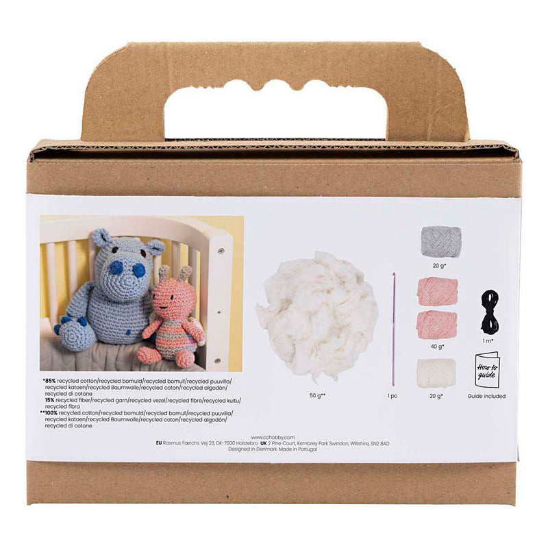Load image into Gallery viewer, Creativ company https: www.cchobby.nl hobbyset-amigurumi-honingbij-pastelkleuren-1-doos
