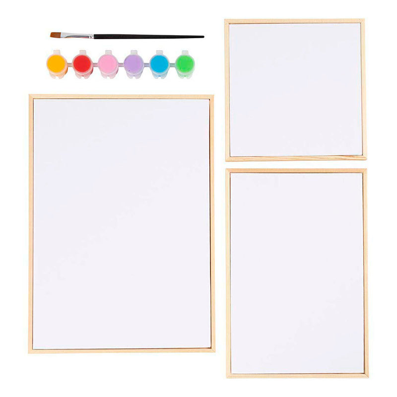 Load image into Gallery viewer, Creativ company set canvas panelen kleurrijk
