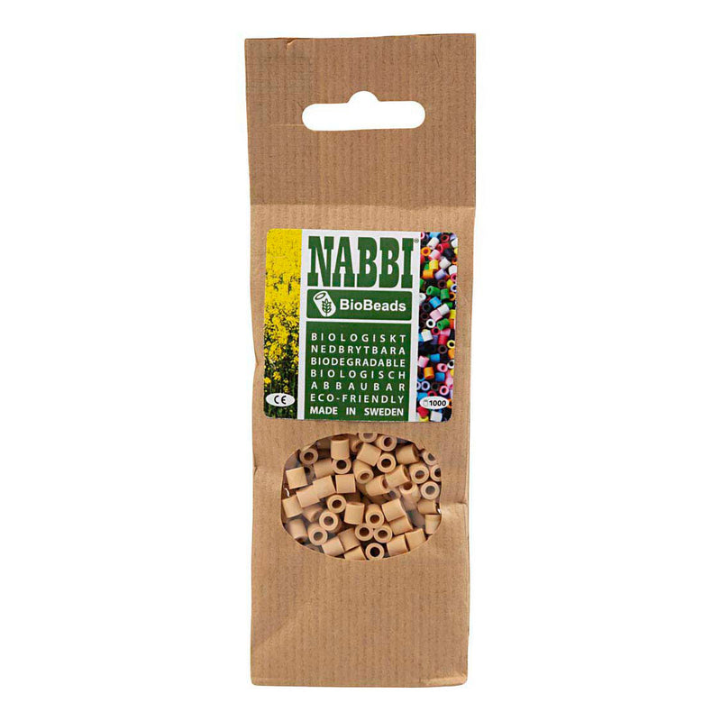 Afbeelding laden in galerijviewer, Creativ company nabbi biobeads 5x5mm creme - 1000st.
