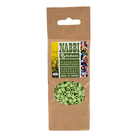 Creativ company https: www.cchobby.nl biobeads-van-nabbi-afm-5x5-mm-gatgrootte-2-5-mm-medium-pastel-groen-1000-stuk-1-doos
