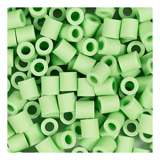 Creativ company https: www.cchobby.nl biobeads-van-nabbi-afm-5x5-mm-gatgrootte-2-5-mm-medium-pastel-groen-1000-stuk-1-doos
