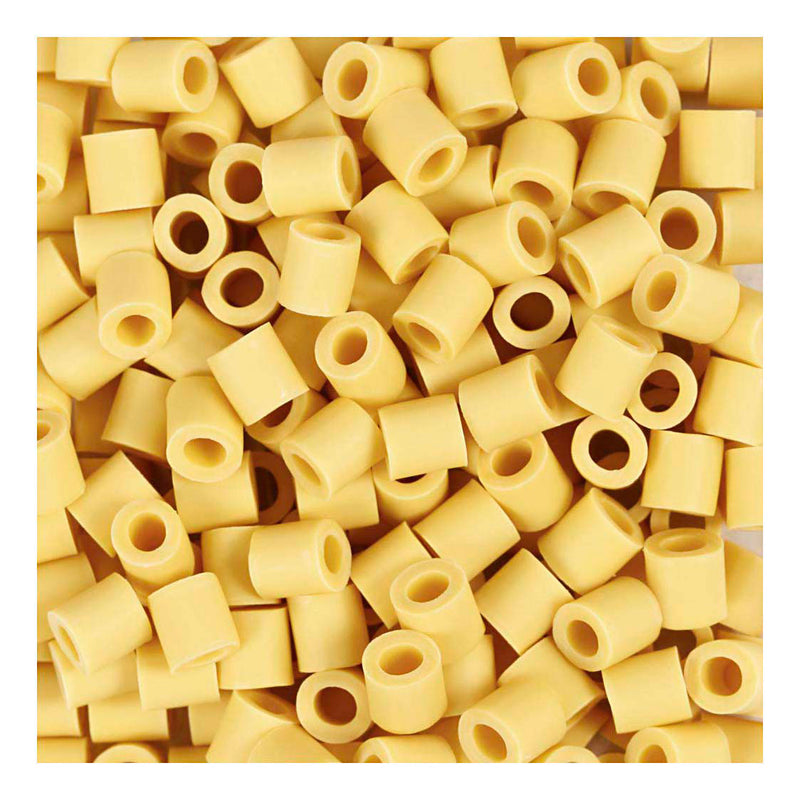 Load image into Gallery viewer, Creativ company http: www.cchobby.nl biobeads-van-nabbi-afm-5x5-mm-gatgrootte-2-5-mm-medium-geel-1000-stuk-1-doos
