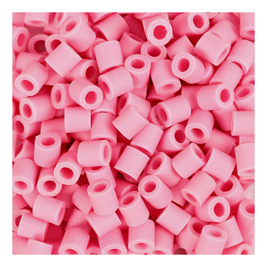 Creativ company nabbi biobeads 5x5mm roze - 1000st.