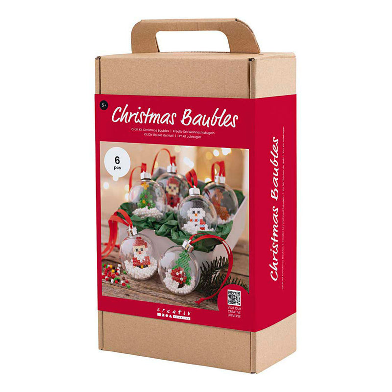 Load image into Gallery viewer, Creativ company hobbyset kerstballen maken met kralen
