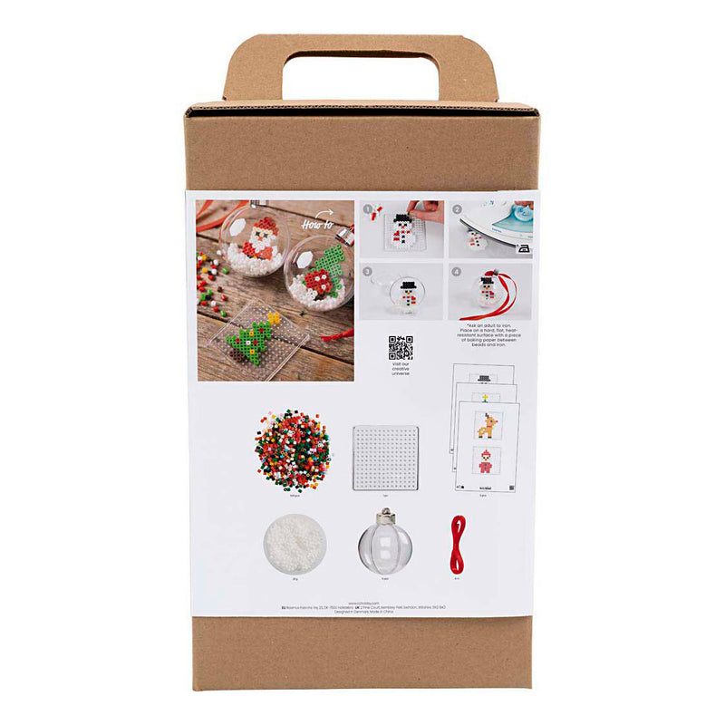 Load image into Gallery viewer, Creativ company hobbyset kerstballen maken met kralen
