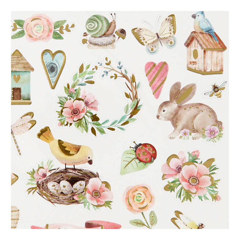 Load image into Gallery viewer, Creativ company stickervel voorjaar en pasen
