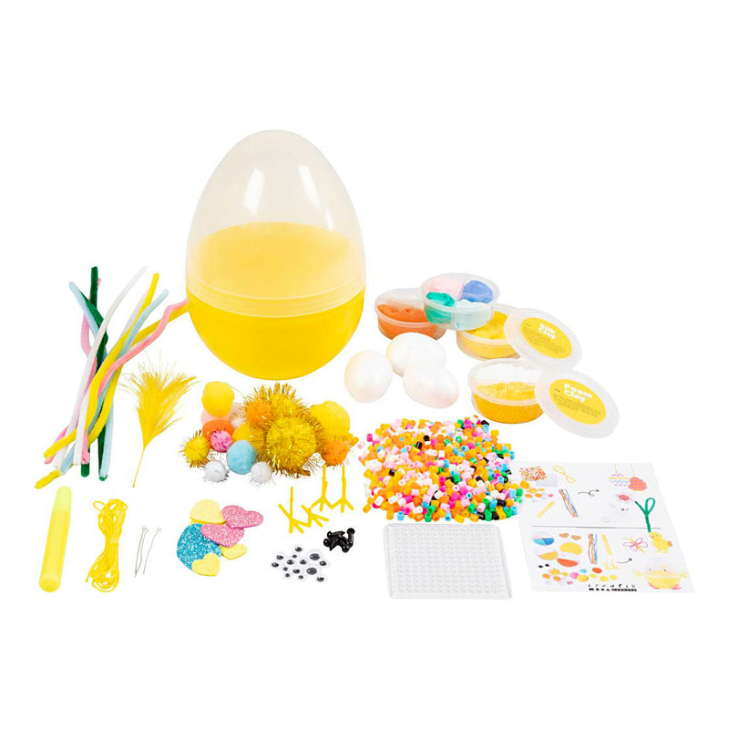 Afbeelding laden in galerijviewer, Creativ company knutsel box paasei paasdecoraties mix
