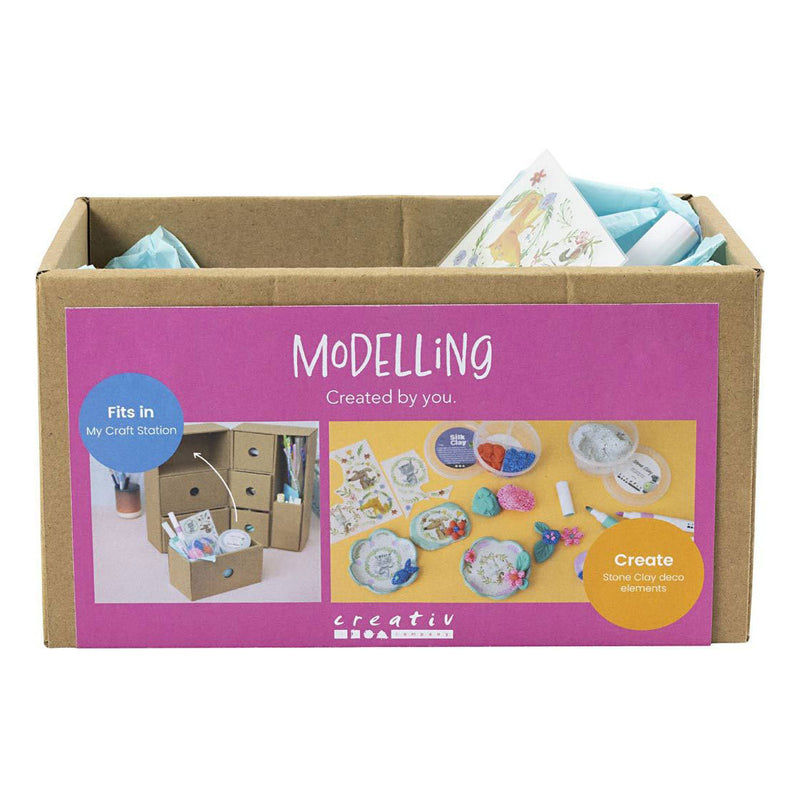 Afbeelding laden in galerijviewer, Creativ company http: www.cchobby.nl mijn-knutselstation-boetseren-diverse-kleuren-1-doos
