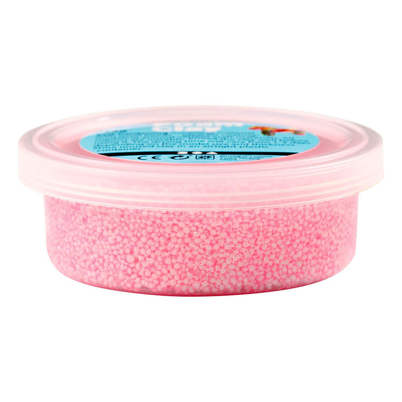 Load image into Gallery viewer, Creativ company foam clay glitter lichtrood - 35gr.
