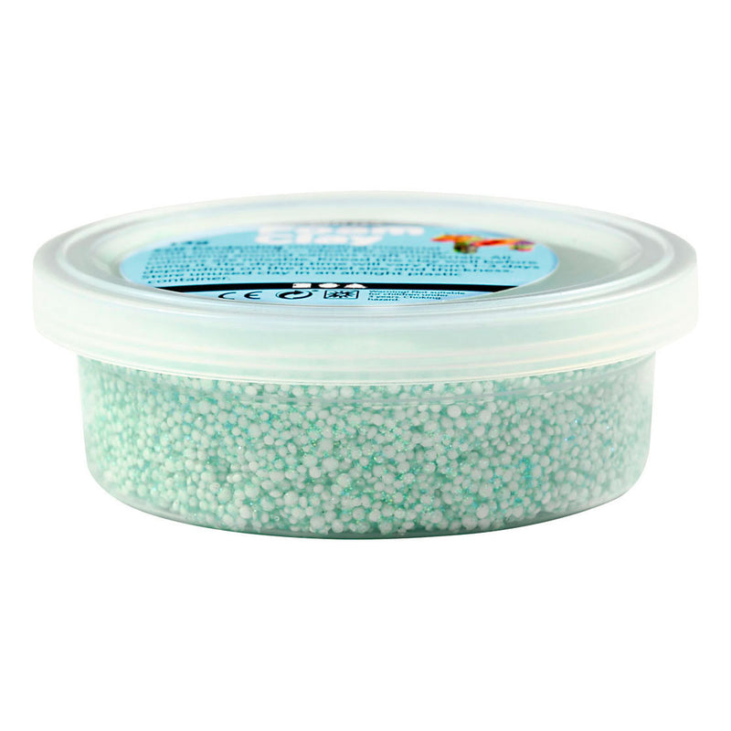 Load image into Gallery viewer, Creativ company foam clay glitter lichtgroen - 35gr.
