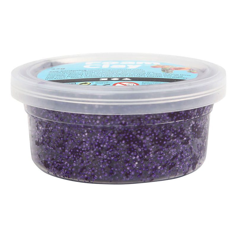 Load image into Gallery viewer, Creativ company foam clay paars - 35gr.
