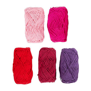 Creativ company katoengaren paars roze - 5x50m