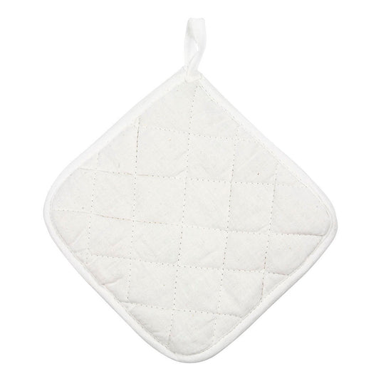Creativ company pannenlappen wit 20x20cm - 4st.