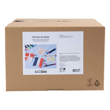 Creativ company https: www.cchobby.nl groepsset-verf-je-eigen-spandoek-afm-10-5x12-cm-lijndikte-2-3-3-6-mm-diverse-kleuren-60-stuk-1-doos
