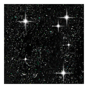 Creativ company foam clay glitter 35gr - zwart