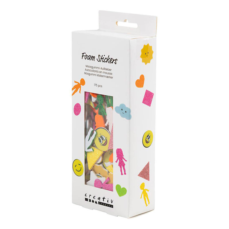 Load image into Gallery viewer, Creativ company https: www.cchobby.nl foam-stickers-geometrie-mensen-weer-smileys-zelfklevend-afm-10-40-mm-kleurrijk-175-stuk-1-doos
