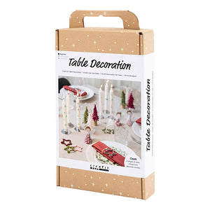 Creativ company hobbyset tafeldecoratie kerst