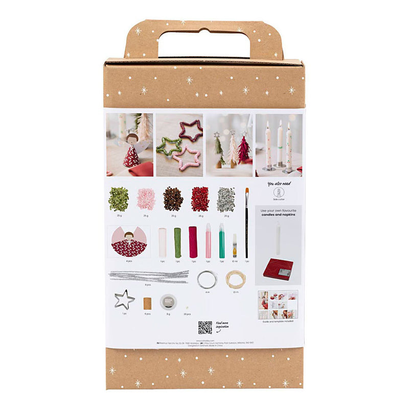 Load image into Gallery viewer, Creativ company hobbyset tafeldecoratie kerst
