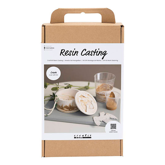 Creativ company hobbyset hars gieten pot met deksel