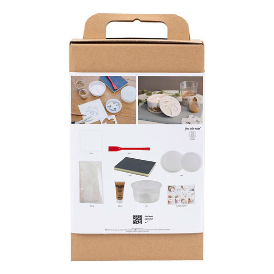 Creativ company hobbyset hars gieten pot met deksel