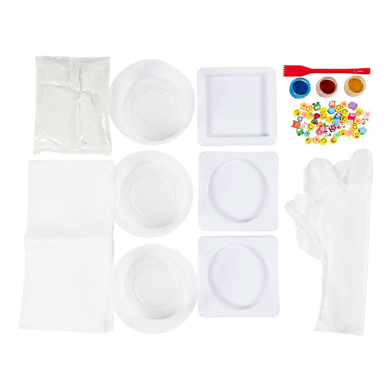 Afbeelding laden in galerijviewer, Creativ company hobbyset gieten tegels - blauw, rood en geel
