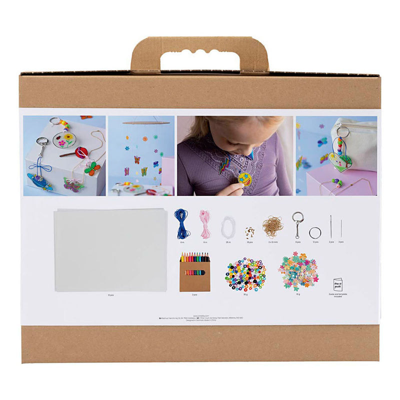 Load image into Gallery viewer, Creativ company http: www.cchobby.nl groepsset-krimpfolie-mobiel-halsketting-armband-sleutelhanger-diverse-kleuren-1-doos
