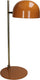 Hd collection tafellamp metaal amber 25x19x50cm