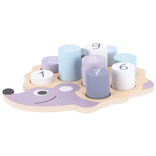 Load image into Gallery viewer, Jipy legpuzzel hout uni | 2 stuks
