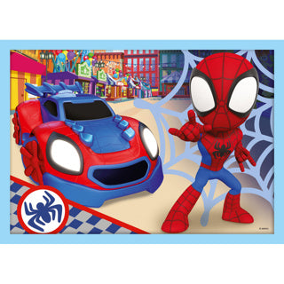 Trefl puzzel spidey and friends 4 in 1 | 2 stuks