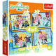 Trefl puzzel 4 in 1 zootopia 35+48+54+70 stukjes | 2 stuks