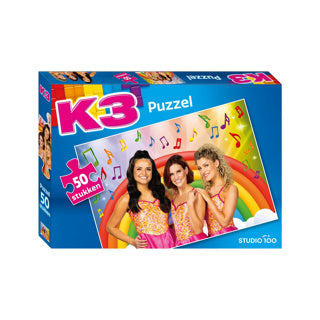 Load image into Gallery viewer, K3 puzzel - zeemeerminjurk, 50st.
