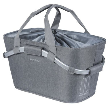 Basil mand achterop 2day carry all grijs | mik | 22l