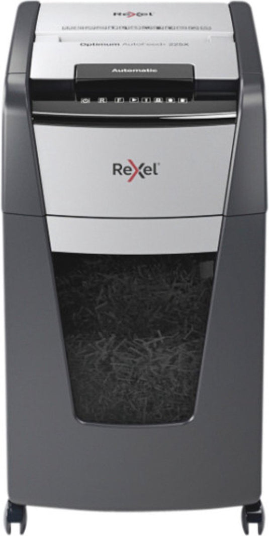 Papierversnipperaar rexel 2020225xeu grijs 15000 g