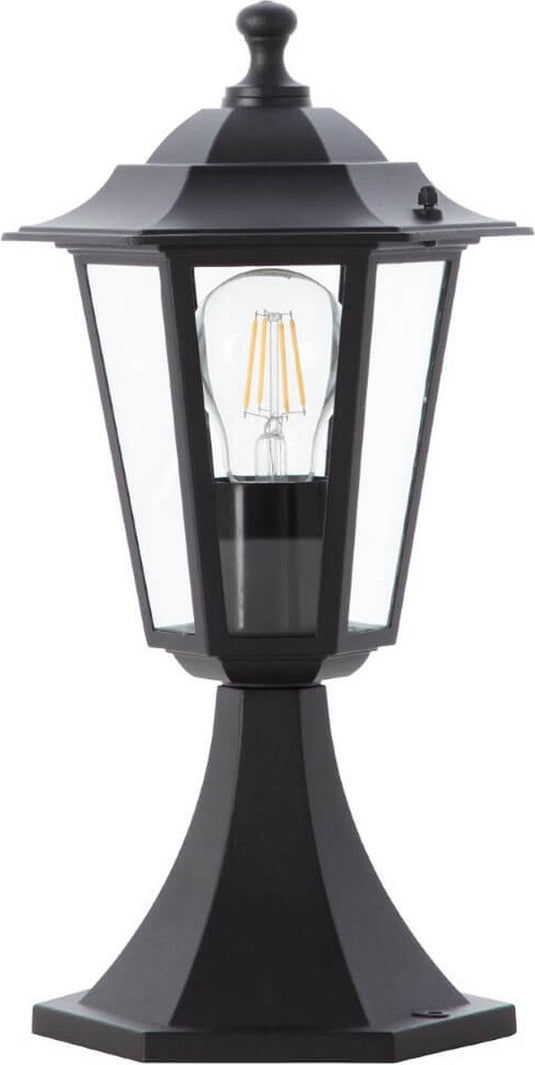 Brilliant carleen - buitenlamp - ip44 - e27 max 1x40w - zwart